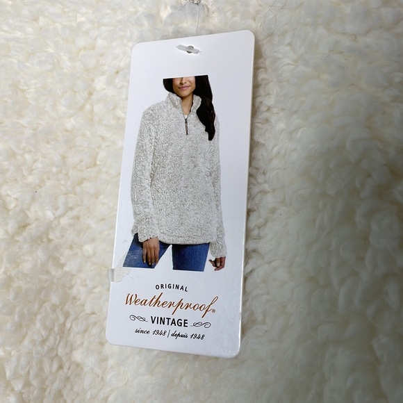 Weatherproof Teddy Bear Half Zip Sweater - Picture 2 of 8